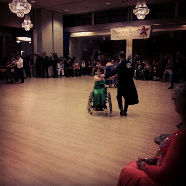 foto Miranda & Ronald rolstoeldansen Putten
